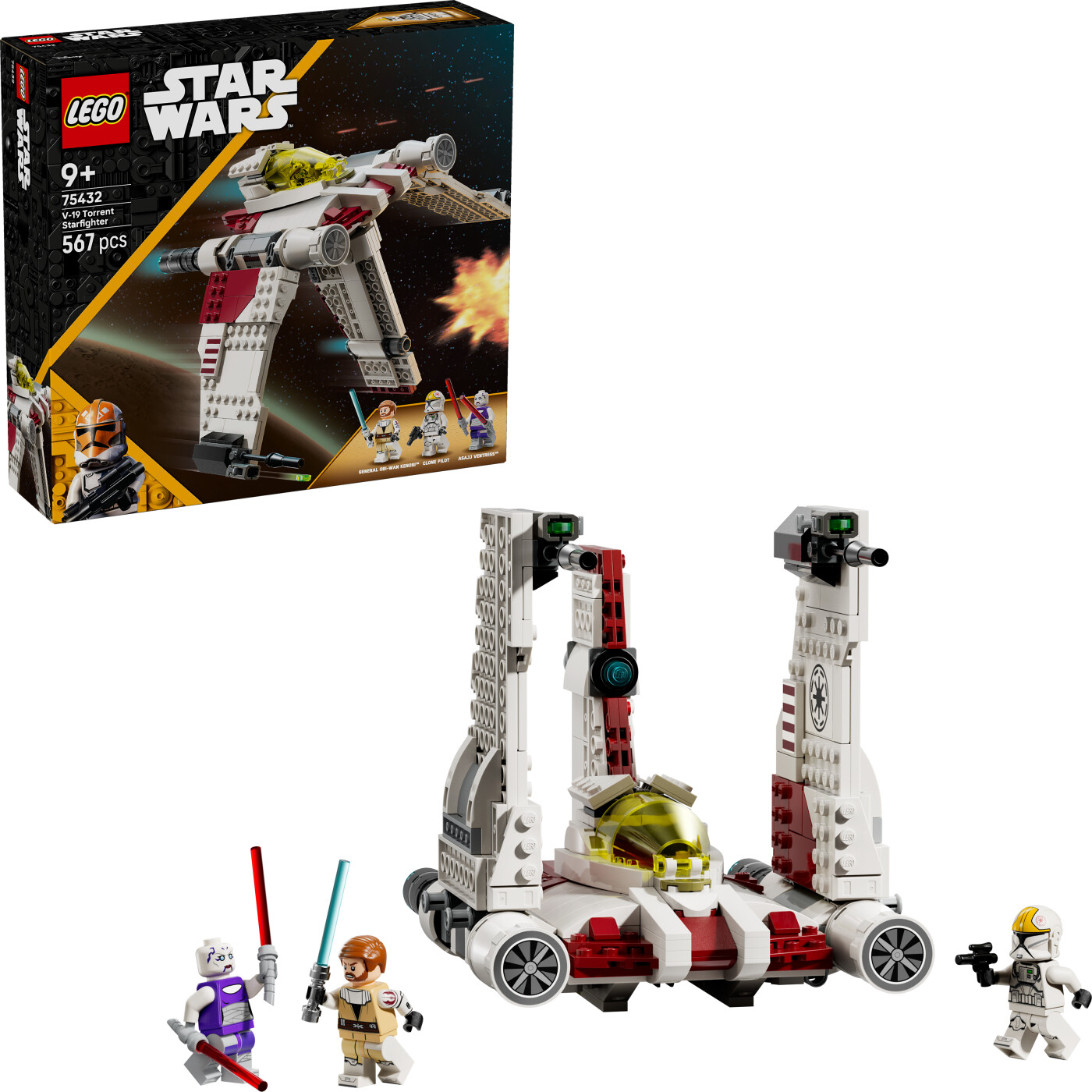 Lego Star Wars - V-19 Torrent-stjernejager - 75432