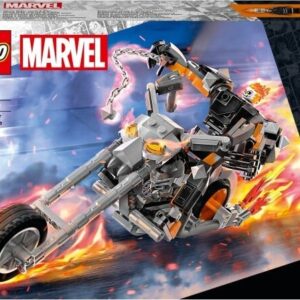 Lego Super Heroes - Ghost Riders Kamprobot Og Motorcykel (76245)