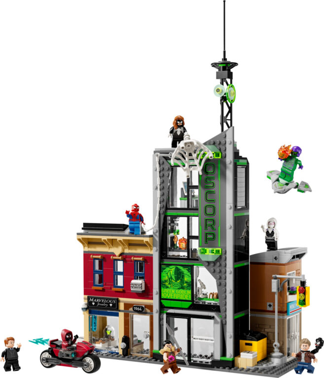 Lego Super Heroes - Spider-man Mod Oscorp - 76324