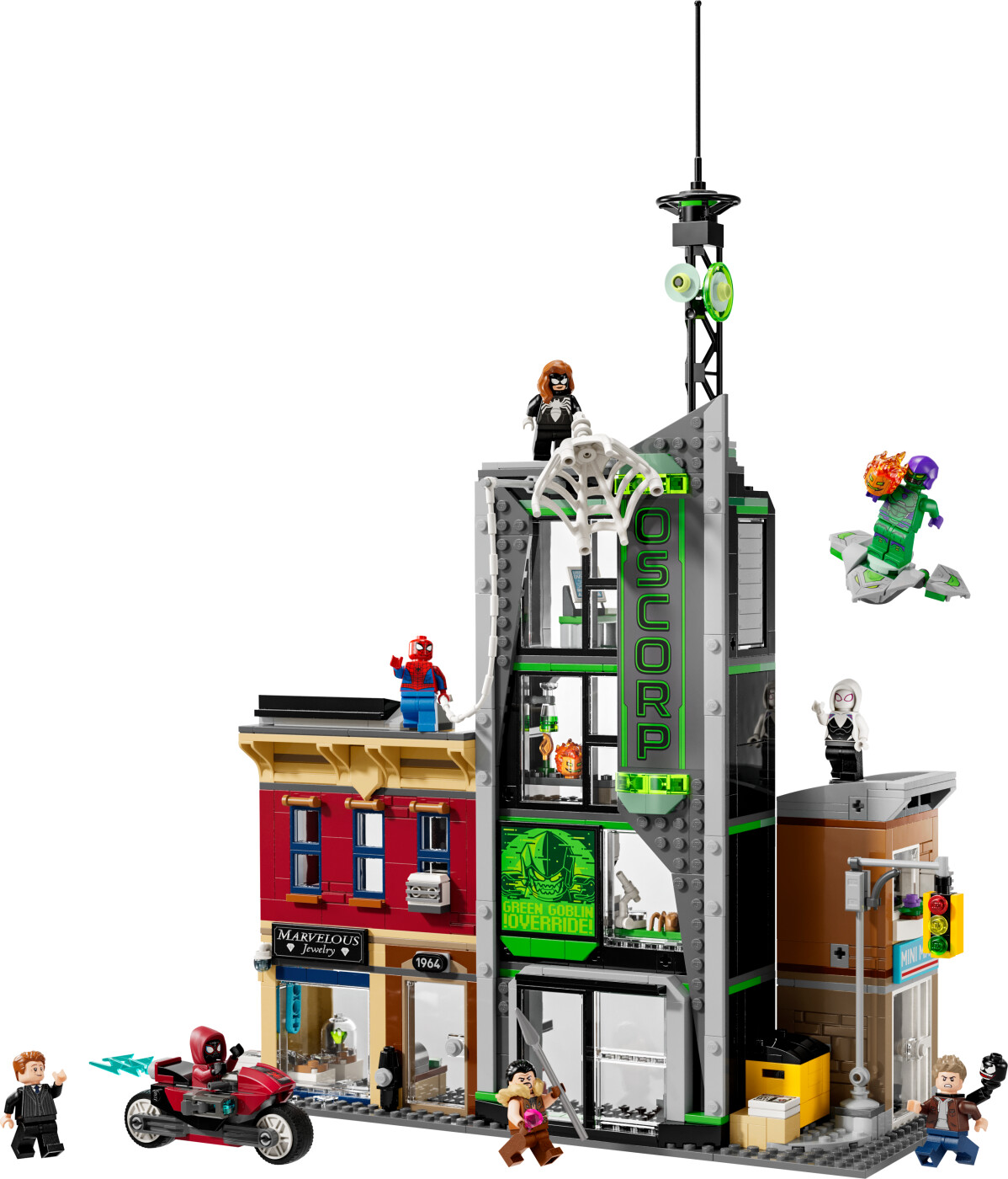 Lego Super Heroes - Spider-man Mod Oscorp - 76324
