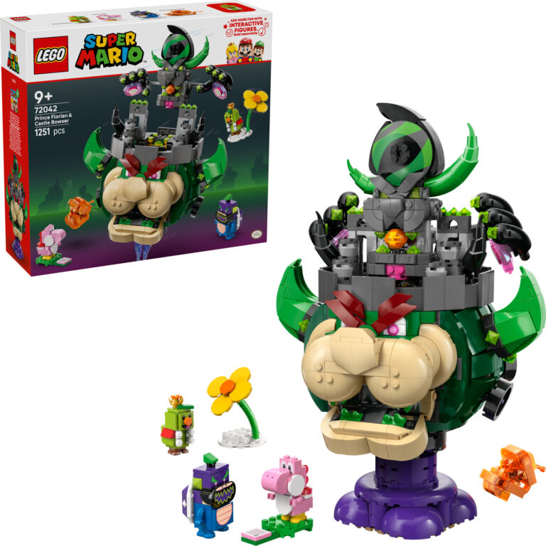 Lego Super Mario - Prince Florian Og Castle Bowser - 72042
