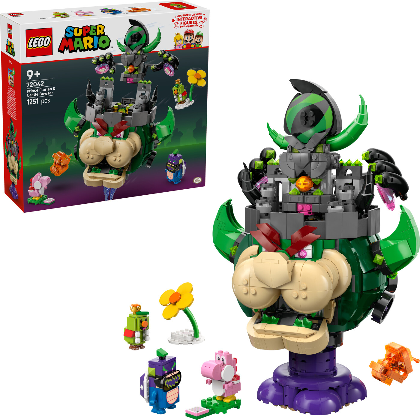 Lego Super Mario - Prince Florian Og Castle Bowser - 72042