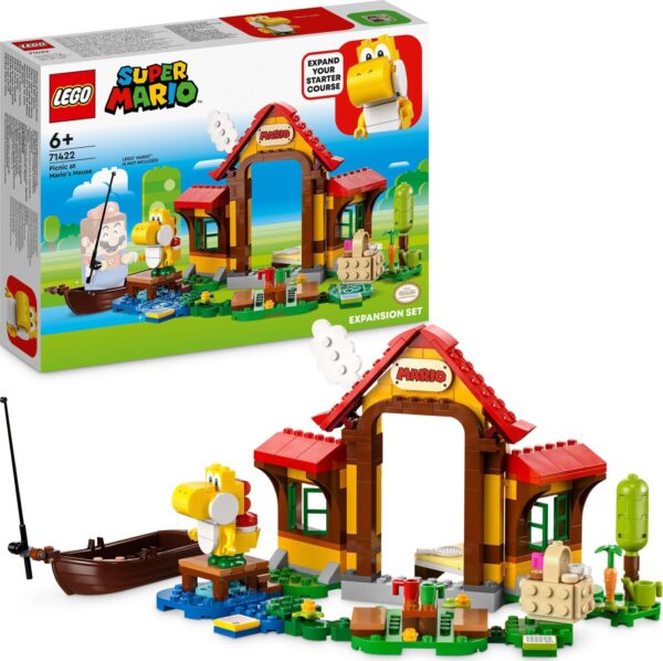 Lego Super Mario - Skovtur Ved Marios Hus Udvidelsessæt - 71422