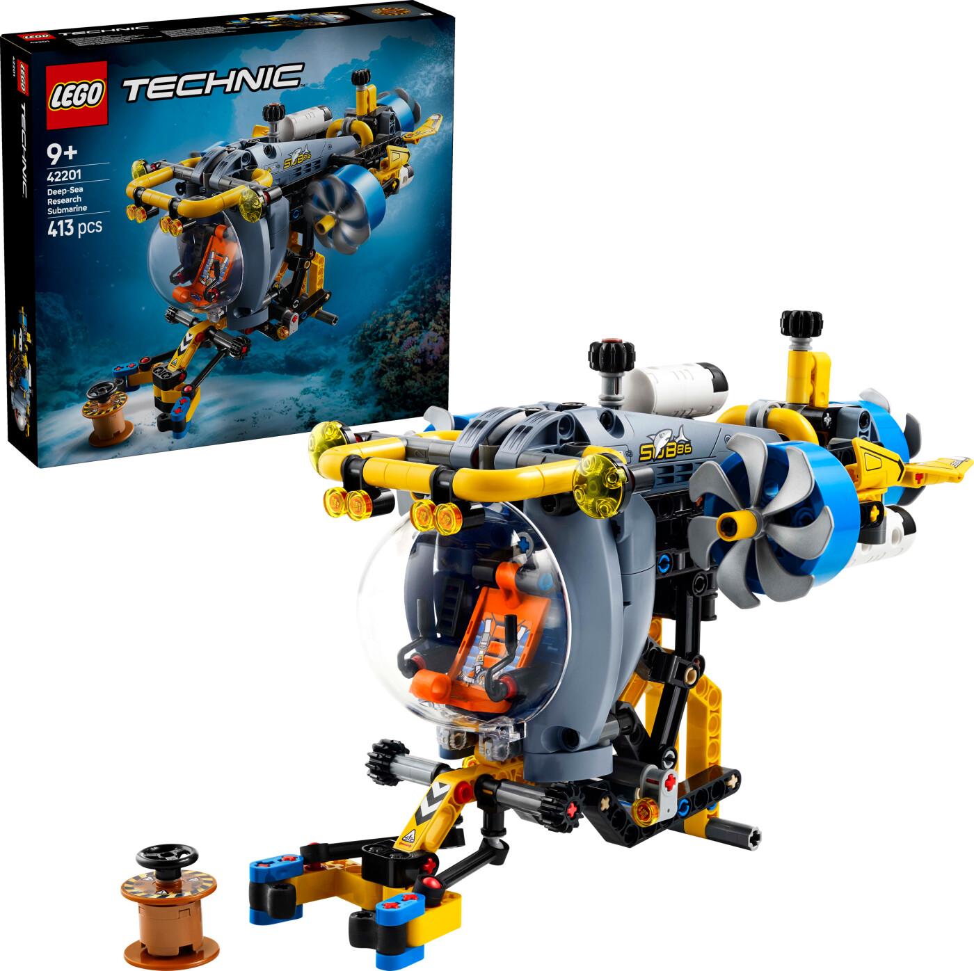 Lego Technic - Dybhavsforsknings-ubåd - 42201