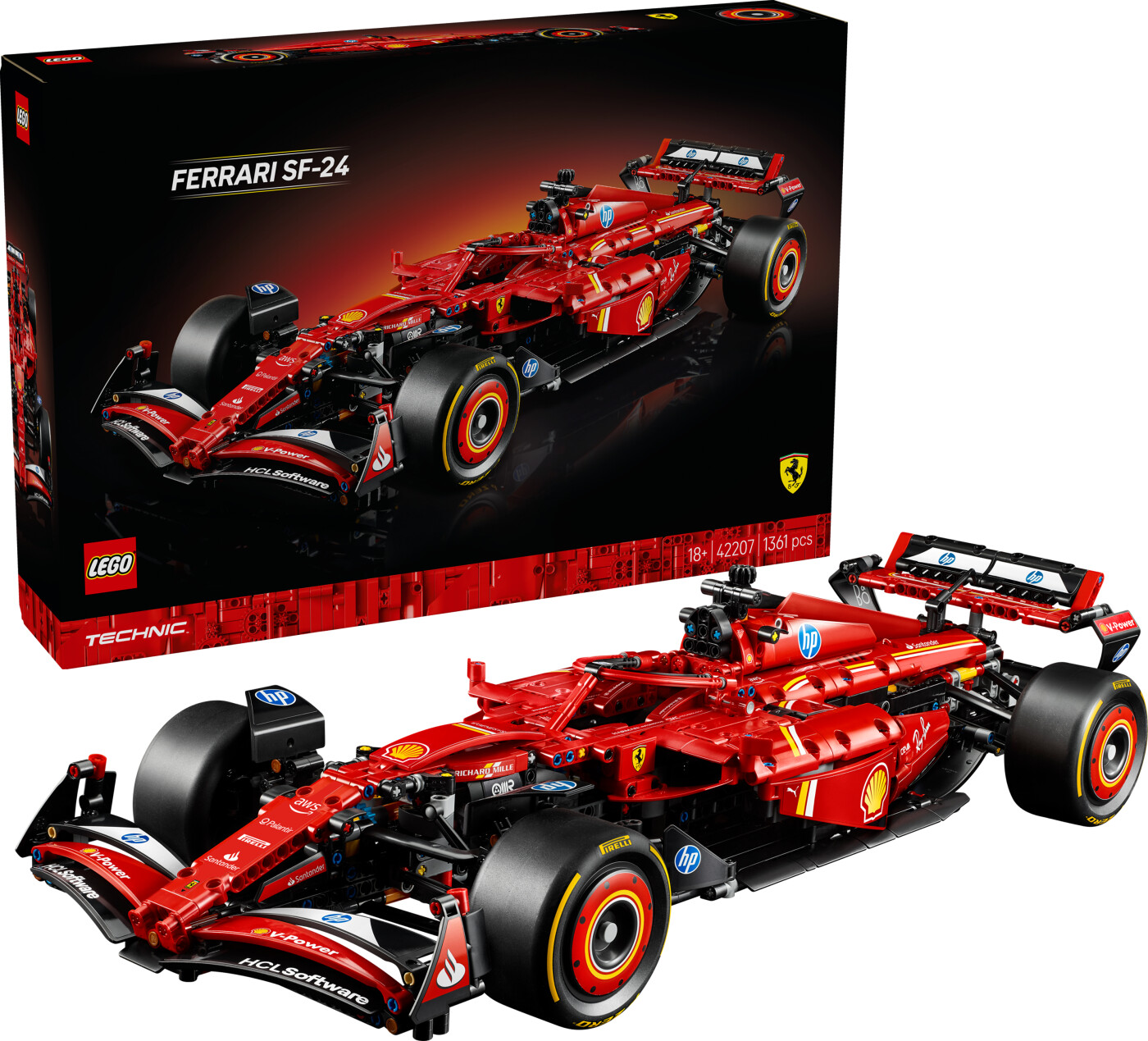 Lego Technic - Ferrari Sf-24 F1-bil - 42207