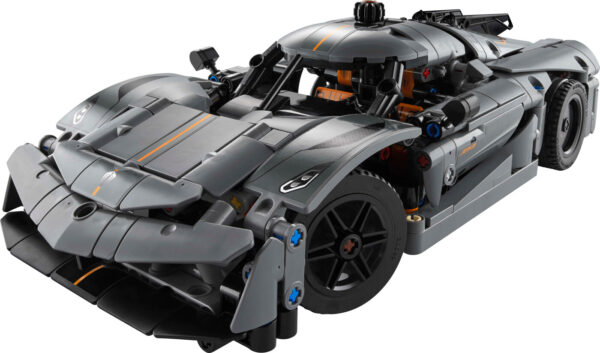 Lego Technic - Koenigsegg Jesko Absolut Hyperbil - Grå - 42173