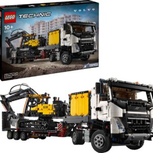 Lego Technic - Volvo Fmx Lastbil Og Ec230 Elektrisk Gravemaskine - 42175