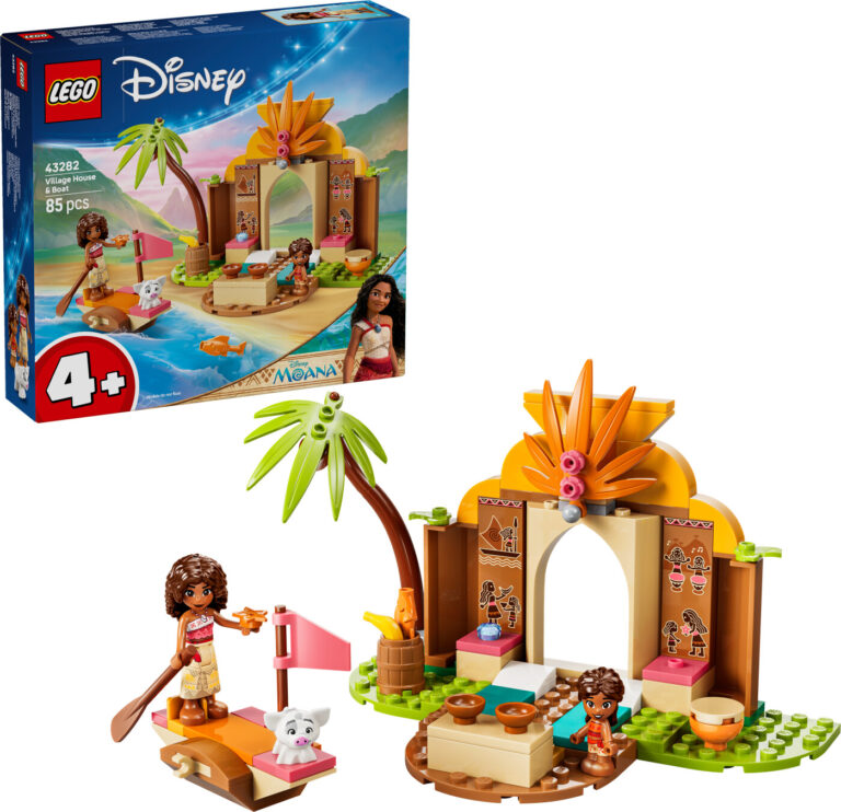 Lego Vaiana 43282 - Village House & Boat
