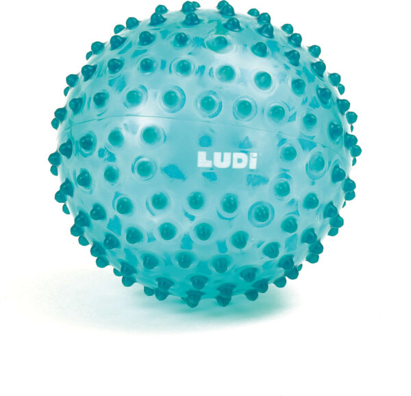 Ludi - Sansebold Til Børn - Blå - ø 20 Cm