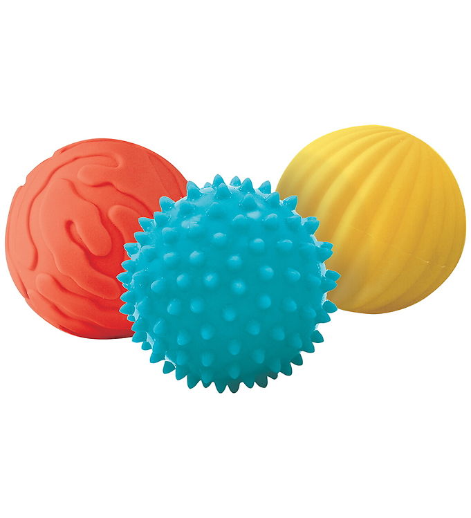 Ludi Sansebolde - 3-pak - Rød/Gul/Blå