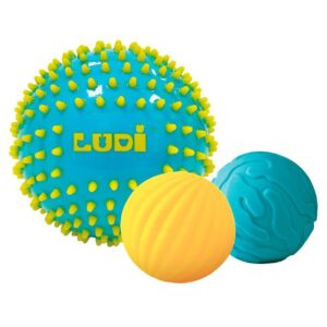 Ludi Sansebolde - 3 stk. - Blå