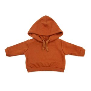 Memories by AsÃ­ Dukketøj - 43-46 cm. - Hoodie - Rust