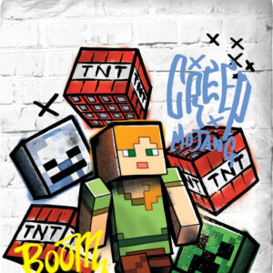 Minecraft - Sengesæt Voksen 140x200