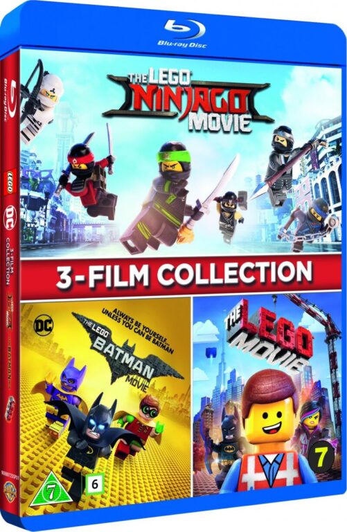 The Lego Ninjago Movie // The Lego Batman Movie // The Lego Movie - Blu-Ray