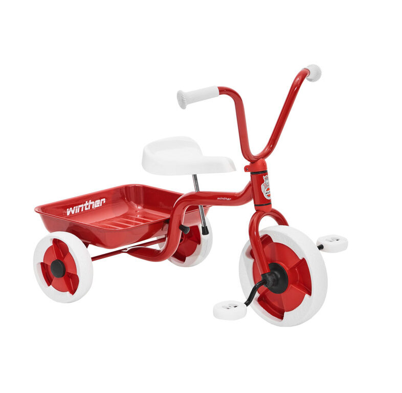 Trehjulet cykel Winther Rød